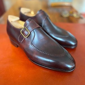 TLB Mallorca Artista Single Monk in Brown Museum - Size 6UK / 7US